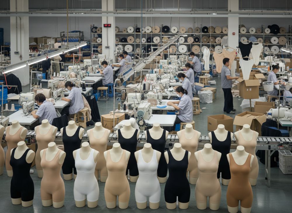 Rugloze String Shapewear Bodysuit OEM Fabriek