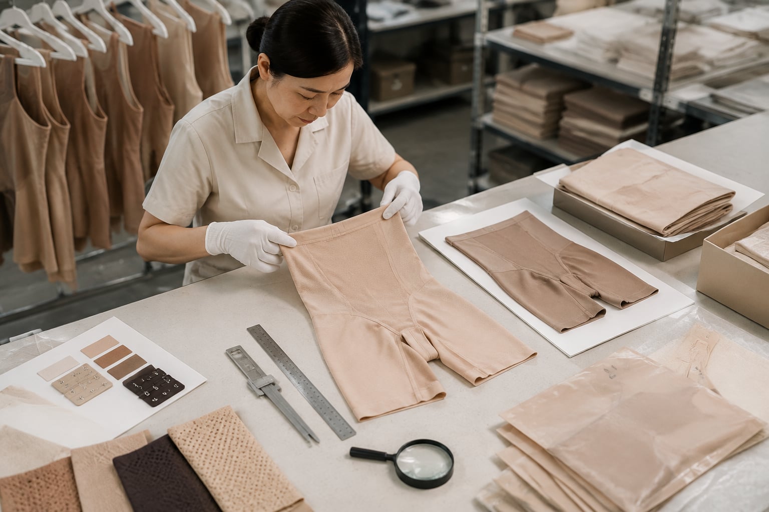 Shapewear quality control: zo borgt u constante kwaliteit