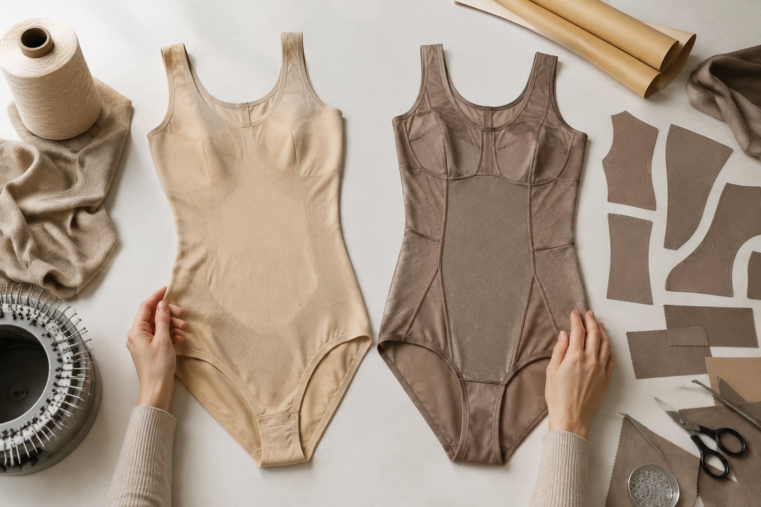 Seamless vs cut-and-sew shapewear: kies gericht
